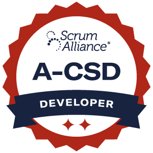 Scrum Alliance: Advanced Certified Scrum Developer